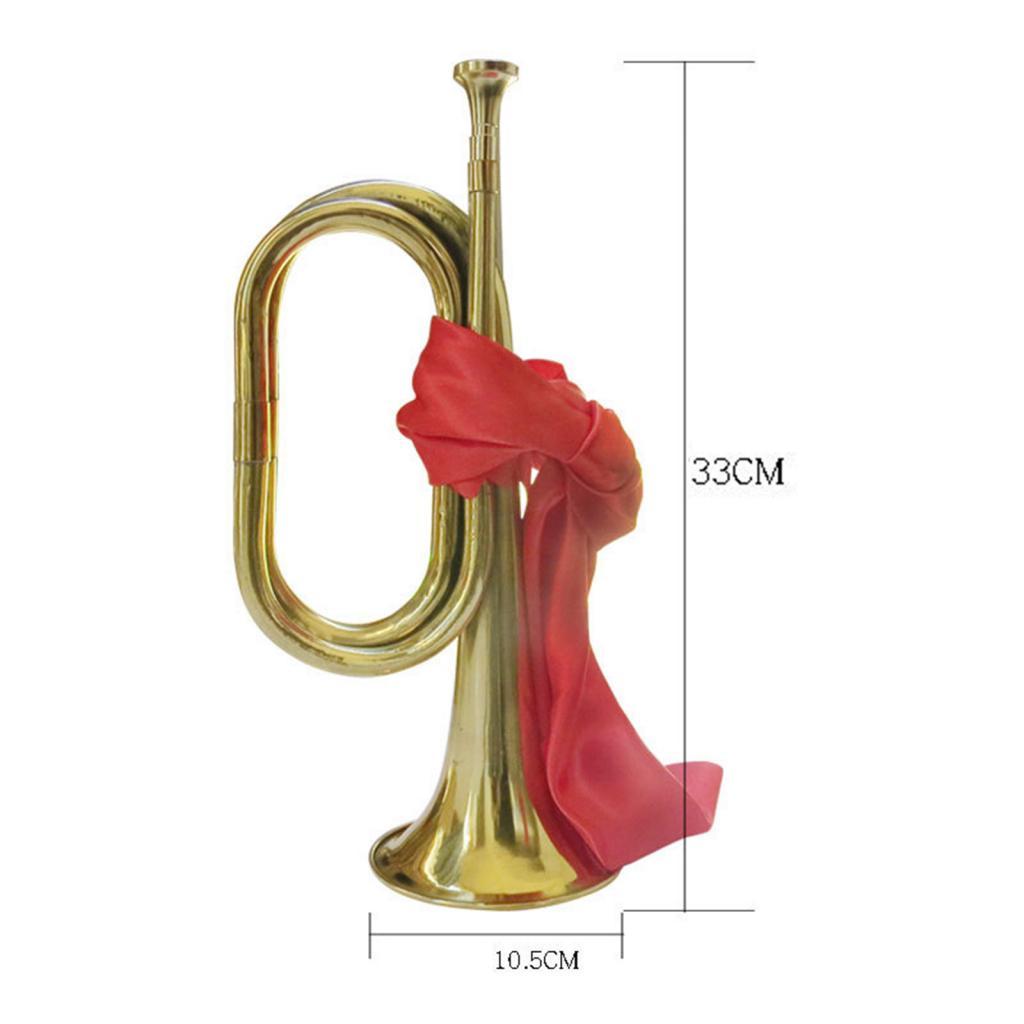 Corneta de Trompeta Estándar,  - Musical Instrument Bugle reseña y precio