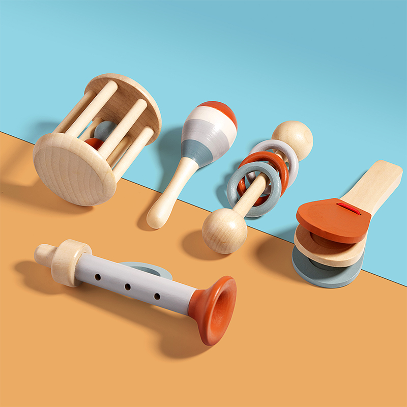 Juego de Sonajeros de Madera N - Musical Instrument Harmonium reseña y precio