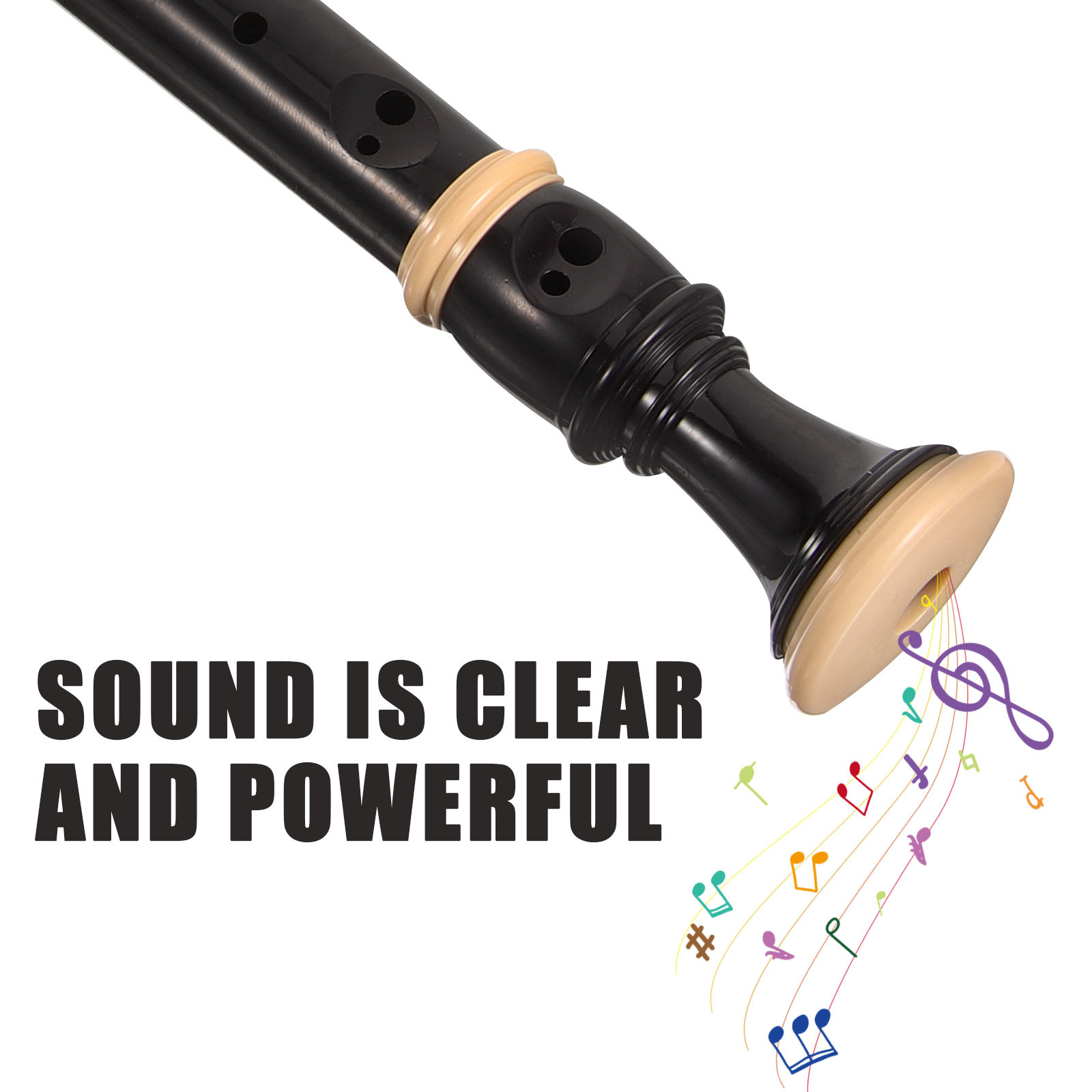 1 juego de flauta dulce aleman - Soprano Recorder Plastic reseña y precio
